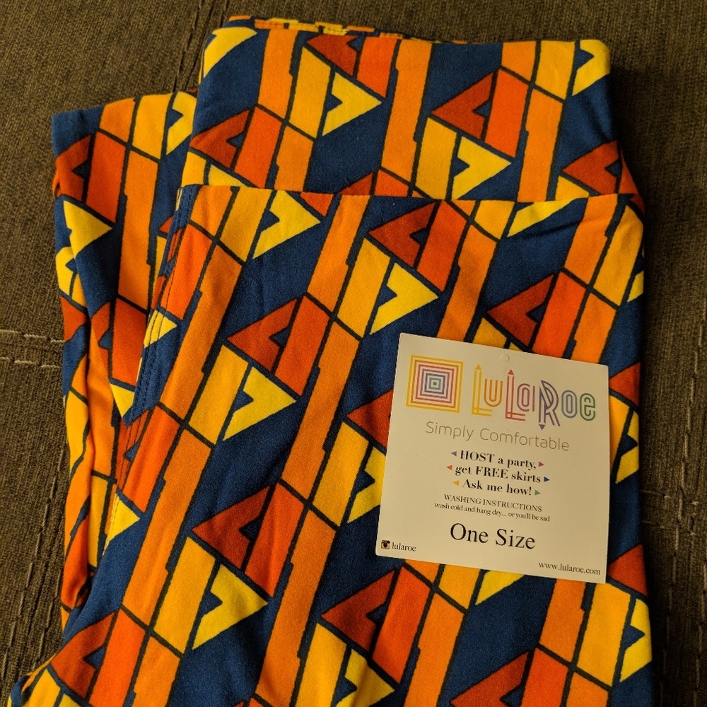 Lularoe Geometric  Shape OS Leggings